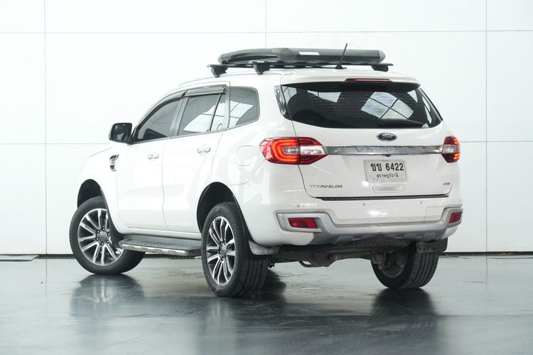 Ford Everest 2019 2.0 Titanium Plus 4WD Utility-car ดีเซล ไม่ติดแก๊ส เกียร์อัตโนมัติ ขาว รูปที่ 3