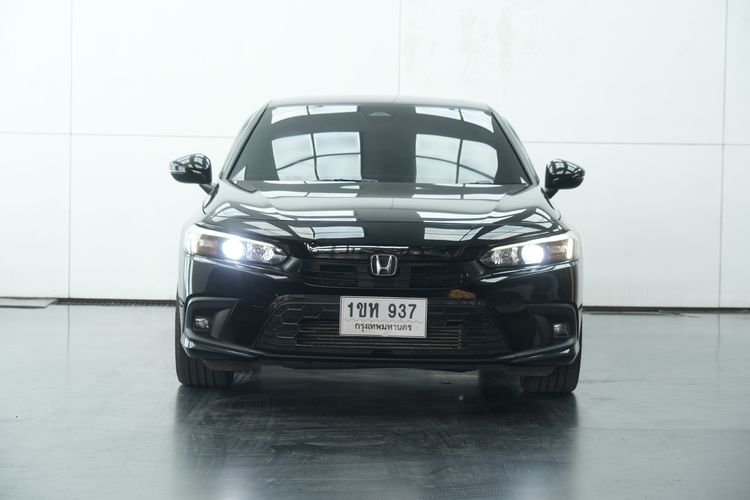 Honda Civic 2021 1.5 EL+ Sedan เบนซิน ไม่ติดแก๊ส เกียร์อัตโนมัติ ดำ รูปที่ 3