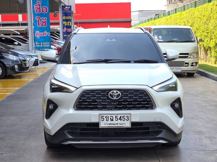 Toyota Yaris Cross 2023 1.5 HEV Premium Sedan เบนซิน ไม่ติดแก๊ส เกียร์อัตโนมัติ ขาว รูปที่ 2
