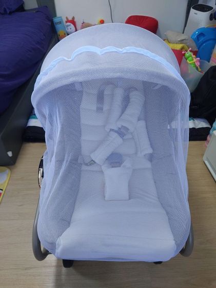 เปลโยก CAMERA รุ่น Lubix-5 gold สภาพ90  เปอร์เซนต์ใหม่มากๆ ขายถูกๆเอาไปใช้กันเลย 1,350 บาท ใครหาเปลโยกได้สำหรับเด็กแรกเกิด รูปที่ 4