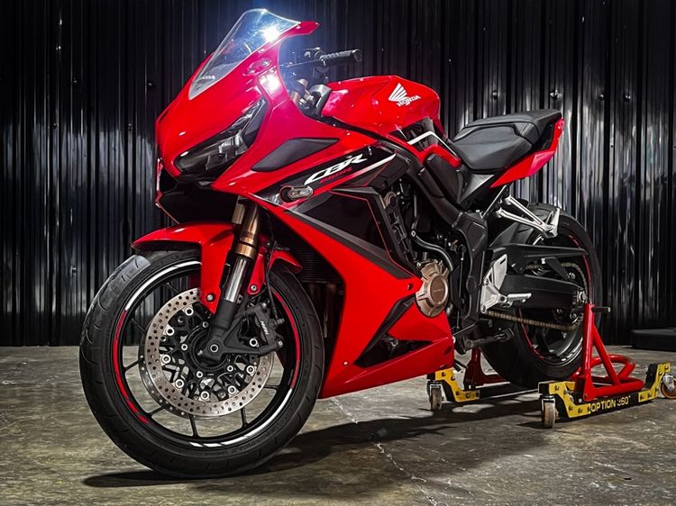 CBR650R สีแดง ปี2022 ไมล์น้อย รูปที่ 4
