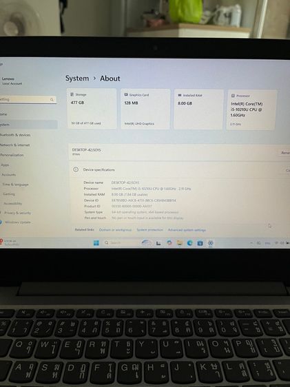 Lenovo Ideapad3 รูปที่ 2