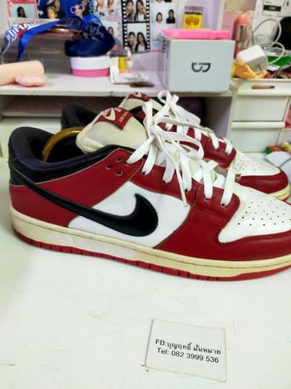 รองเท้า Nike SB DUNK LOW PRO Skatboarding ไซซ์ 45 29ซม.ของแท้ สภาพดีไม่มีตำหนิ พื้นดี ข้างในสะอาด ไม่ขาดไม่ซ่อม รูปที่ 2