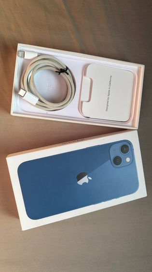 iphone13 ความจุ 128GB สีน้ำเงินหรู 9,200บาท ใช้งานปกติไหลลื่น แถมสายชาร์จ เคส ฟิล์มกันเสือก พร้อมส่งฟรีทั่วประเทศ (มีริวิววิดีโอด้านล่าง) รูปที่ 12