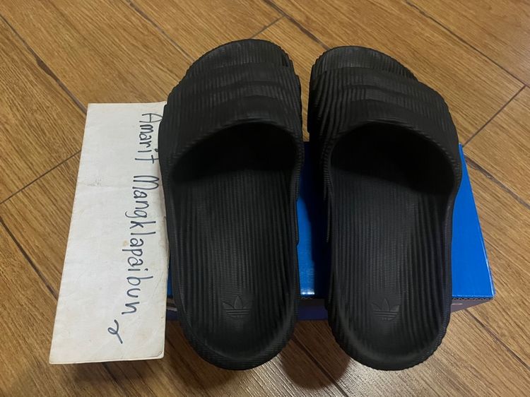 ดำ อื่นๆ รองเท้าแตะ UK 7 | EU 40 2/3 | US 7.5 Adidas Adilette 22