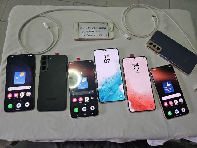 Samsung S22 S22plus 5g ข้อดีเคลมจอมาใหม่จากศูนย์ ศูนย์ประกันจอ แรงๆจอสวยๆกล้องดีดี  แอนดรอยใหม่ล่าสุด16.0 รูปที่ 7