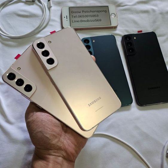 Samsung S22 S22plus 5g ข้อดีเคลมจอมาใหม่จากศูนย์ ศูนย์ประกันจอ แรงๆจอสวยๆกล้องดีดี  แอนดรอยใหม่ล่าสุด16.0 รูปที่ 8
