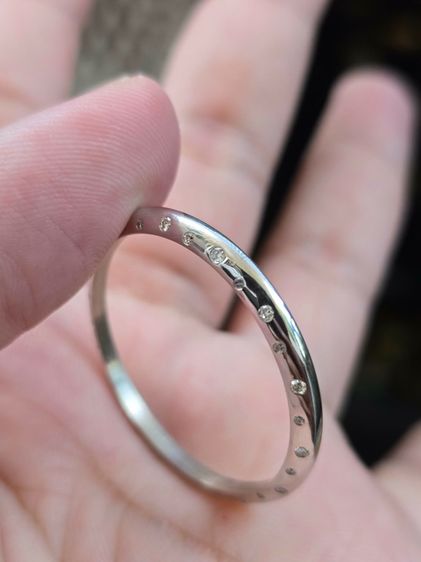 ขอบเพชร Rolex ทองคำขาว  รูปที่ 3