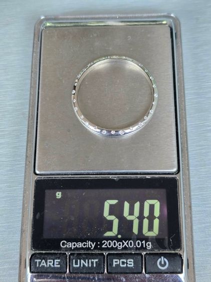 ขอบเพชร Rolex ทองคำขาว  รูปที่ 8