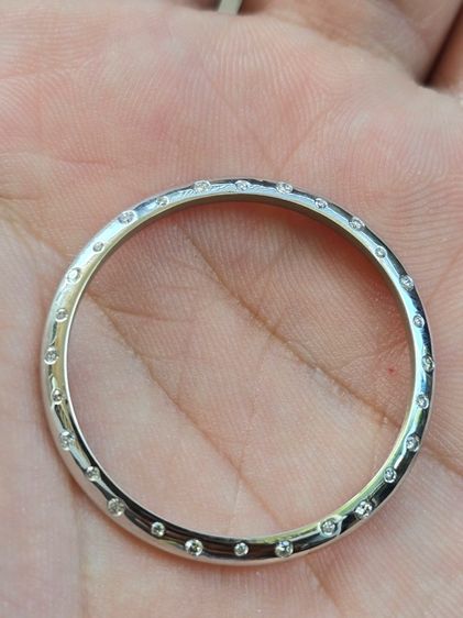 ขอบเพชร Rolex ทองคำขาว  รูปที่ 6
