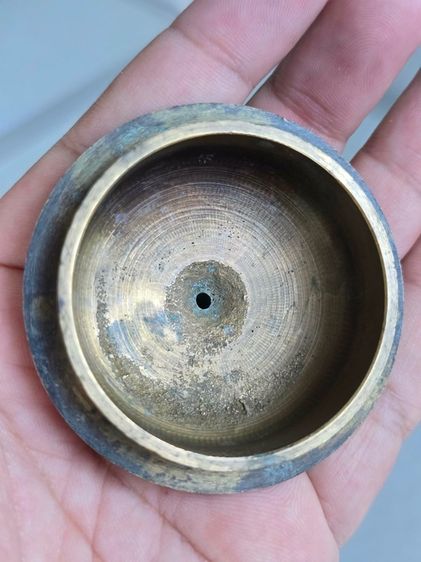 กาน้ำชาจีนทองเหลืองโบราณ  รูปที่ 15