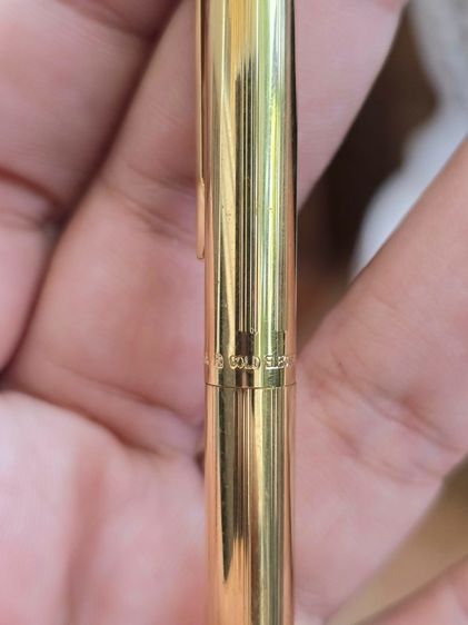 ปากกาลูกลื่น SHEAFFER USA ด้ามทอง GOLD ELECTROPLATED ระบบแบบหมุนเปิด  รูปที่ 7