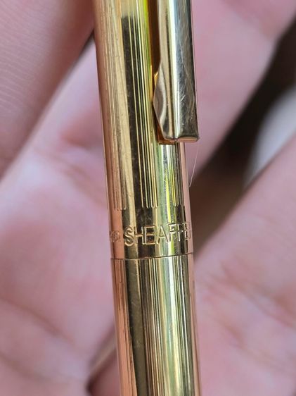 ปากกาลูกลื่น SHEAFFER USA ด้ามทอง GOLD ELECTROPLATED ระบบแบบหมุนเปิด  รูปที่ 14