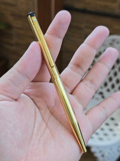 ปากกาลูกลื่น SHEAFFER USA ด้ามทอง GOLD ELECTROPLATED ระบบแบบหมุนเปิด  รูปที่ 12