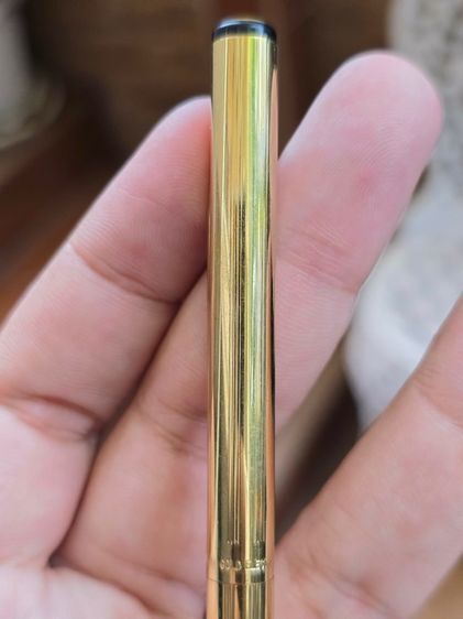 ปากกาลูกลื่น SHEAFFER USA ด้ามทอง GOLD ELECTROPLATED ระบบแบบหมุนเปิด  รูปที่ 4