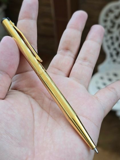 ปากกาลูกลื่น SHEAFFER USA ด้ามทอง GOLD ELECTROPLATED ระบบแบบหมุนเปิด  รูปที่ 8