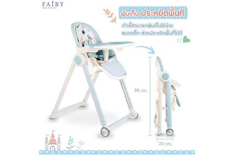 เก้าอี้ทานข้าวเด็ก (High chair) รูปที่ 12