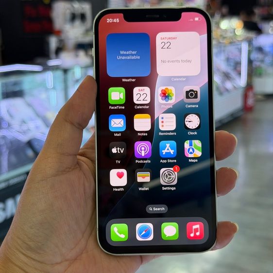 iPhone12 64GB สีเขียว เครื่องศูนย์ โมเดลTH 🔥🔥