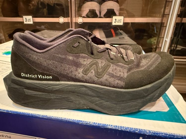 รองเท้าวิ่ง New Balance ผู้ชาย ดำ NB x District Vision SuperComp Elite v4 ของแท้ รุ่นหายาก 🔥 ไซซ์ US11 45-29cm