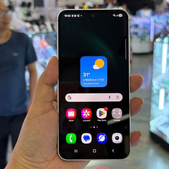 Samsung S23 FE 256GB สีเขียว เครื่องศูนย์ สภาพสวย จอ6.4นิ้ว แรม8รอม256 กล้อง50ล้าน(3ตัว)🔥🔥