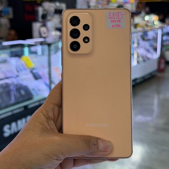 Samsung A53 5G 256GB สีส้ม เครื่องศูนย์ สภาพสวยมากๆ จอ6.5นิ้ว แรม8รอม256 กล้อง64ล้าน(4ตัว)🔥🔥 รูปที่ 2