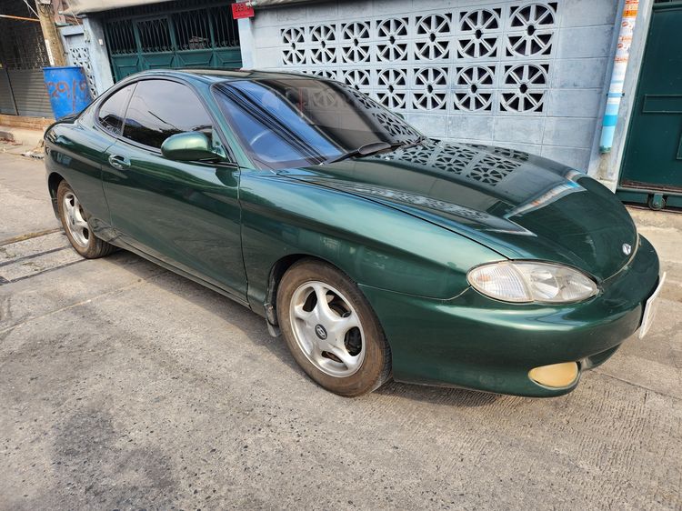 Hyundai Tiburon 1997 รุ่นย่อยอื่นๆ Sedan เบนซิน ไม่ติดแก๊ส เกียร์ธรรมดา เขียว รูปที่ 3