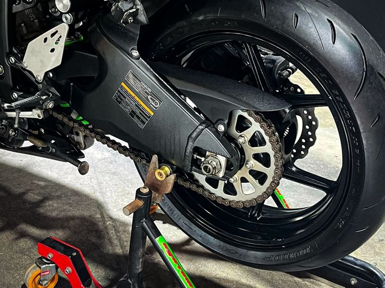 zx6r ปี19 สีเขียว รูปที่ 6