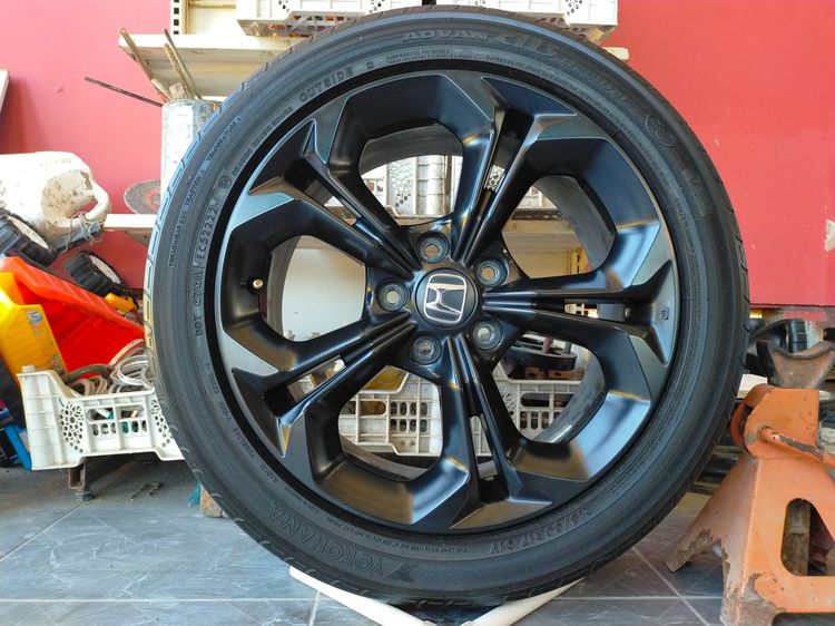 แม็กฮอนด้า ขอบ17 พร้อมยางโยโกอาม่า 215 50 17 ปี22 ใส่ civic ได้ทุกรุ่น รูปที่ 4