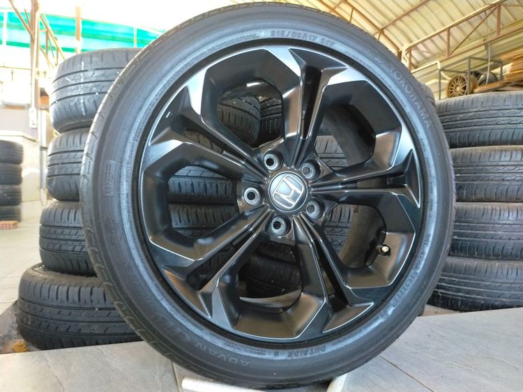 แม็กฮอนด้า ขอบ17 พร้อมยางโยโกอาม่า 215 50 17 ปี22 ใส่ civic ได้ทุกรุ่น รูปที่ 2