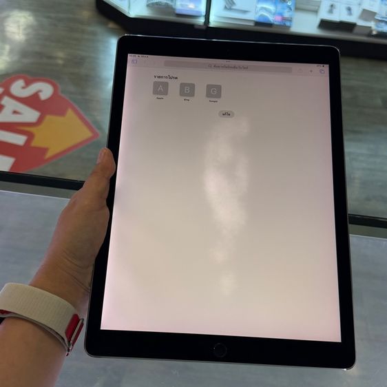 iPad Pro 12.9" Gen2 64GB ใส่ซิม(CellularและWiFi) สีดำ เครื่องศูนย์ โมเดลTH จอ12.9นิ้ว🔥🔥 รูปที่ 7