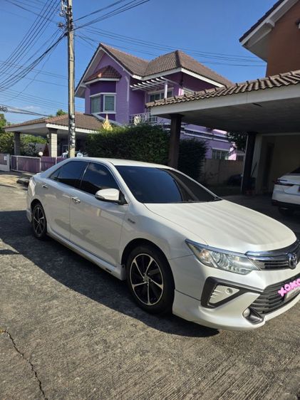 Toyota Camry 2015 2.0 G Extremo Sedan เบนซิน ไม่ติดแก๊ส เกียร์อัตโนมัติ ขาว รูปที่ 2