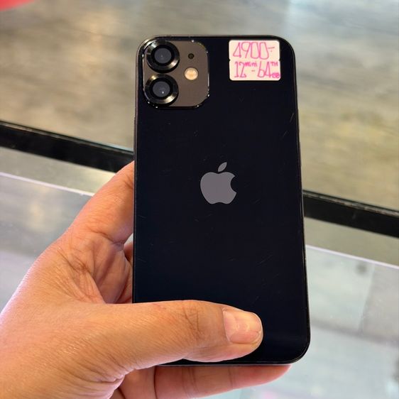 iPhone12 mini 64GB สีดำ เครื่องศูนย์ โมเดลTH 🔥🔥 รูปที่ 2