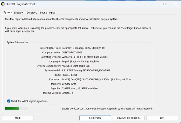 รุ่น Asus TUF Gaming F15 FX506LHB รูปที่ 13