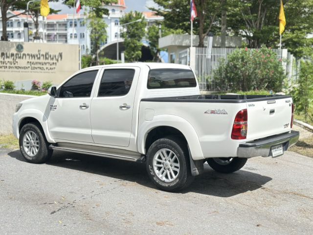 Toyota Hilux Vigo Champ 2013 Smart Cab 3.0 G Pickup ดีเซล ไม่ติดแก๊ส เกียร์อัตโนมัติ ขาว รูปที่ 4