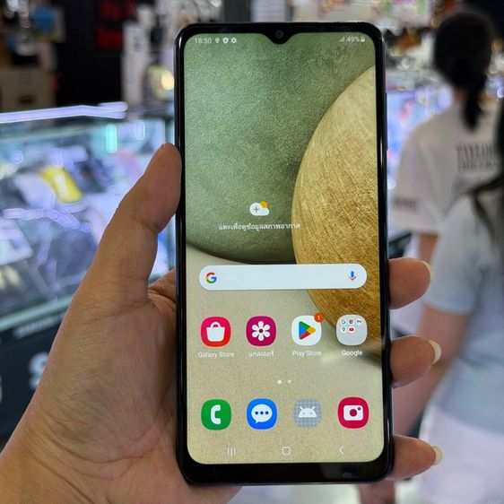 Galaxy A12 128 GB Samsung A12 สีฟ้า เครื่องศูนย์ สภาพสวยมากๆ จอ6.5นิ้ว แรม4รอม128 กล้อง48ล้าน(4ตัว)🔥🔥