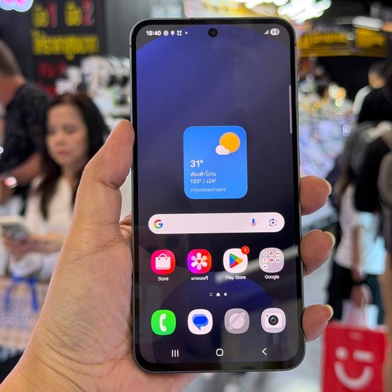 Samsung S24 FE 256GB สีดำ เครื่องศูนย์ สภาพสวยมากๆ จอ6.7นิ้ว แรม8รอม256 กล้อง50ล้าน(3ตัว) ประกันศูนย์ยาวๆ🔥🔥