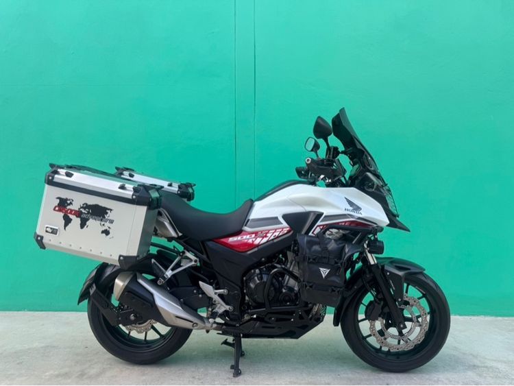 Honda CB500X ปี2017 สีขาวแดงกุญแจ2ดอก รถมือเดียว