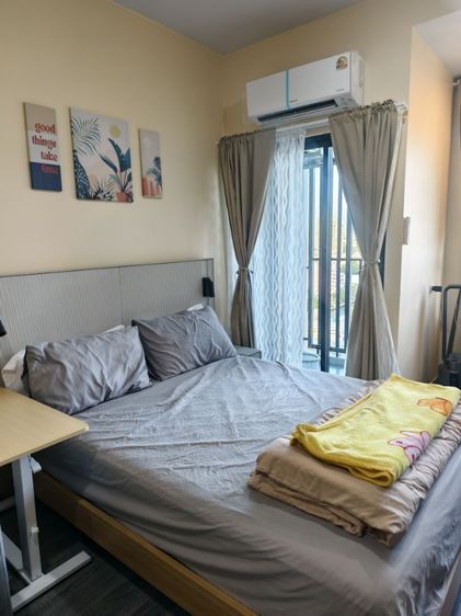 ตกแต่งครบ Ananda Development 2025 ไม่อนุญาต ไม่ใช่ ให้เช่าคอนโดไอดิโอลำสาลี รามคำแหง ห้อง studio 24 ตรม. พร้อมอยู่ รูปที่ 2