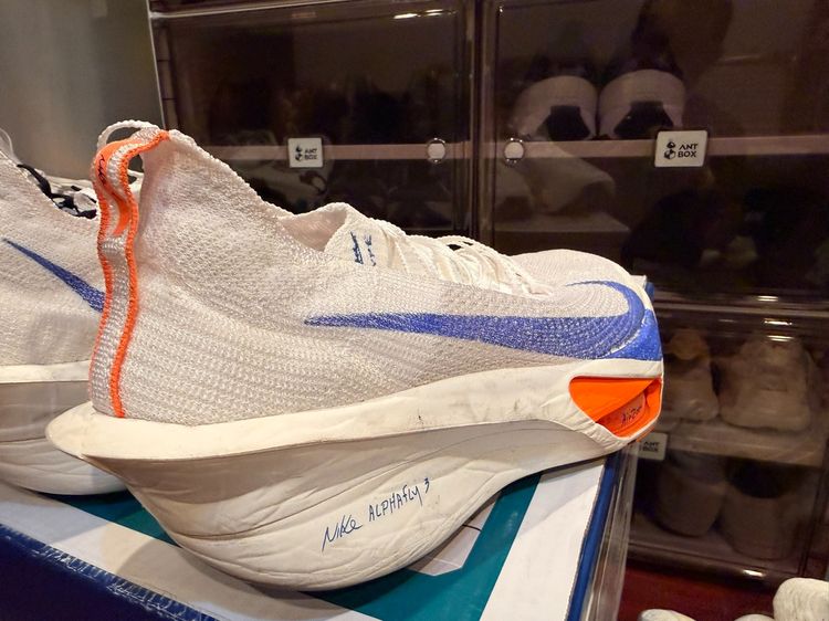 รองเท้าวิ่ง ผู้ชาย ขาว 🏎️ SALE Nike Alphafly 3 Blueprint - ตัวท็อปสายทำความเร็ว ราคาแบ่งปันไปปั้นต่อ