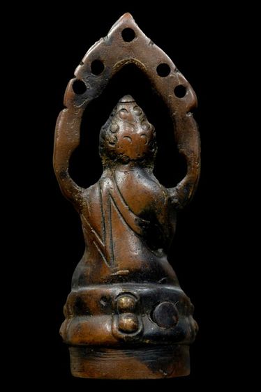 พระกริ่งปวเรศ พิมพิ์ประภามณฑล นวะโลหะ รูปที่ 7