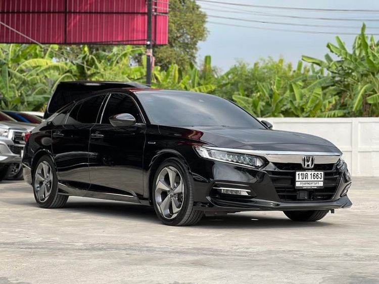 รถ Honda Accord 2.0 Hybrid Tech สี ดำ