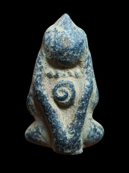 พระปิดตากรุวัดท้ายย่าน พิมพ์ชีโบ เนื้อชินเขียว รูปที่ 2