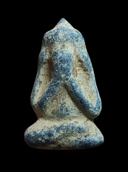 พระปิดตากรุวัดท้ายย่าน พิมพ์ชีโบ เนื้อชินเขียว