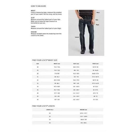 Levi's กางเกงยีนส์ผู้ชาย 511 มีเอว 29 , 30 , 31 , 32 , 33 , 34 , 36 , 38 ทรงเข้ารูป ยีนส์ยืด  สียีนส์เข้มมาก ราคาป้าย ใหม่ ของแท้ ส่งฟรี รูปที่ 5