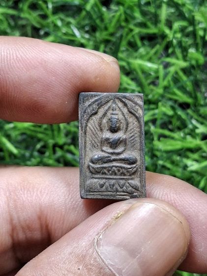 (ปิดแล้วครับ)พระตะกั่วเก่าหลังจารยันต์