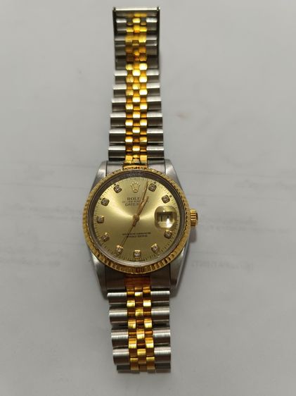 ขายนาฬิกาRolex-เรือนทองและเรือนหน้าปัดดำ สภาพสวยงานเทียบเกรด A