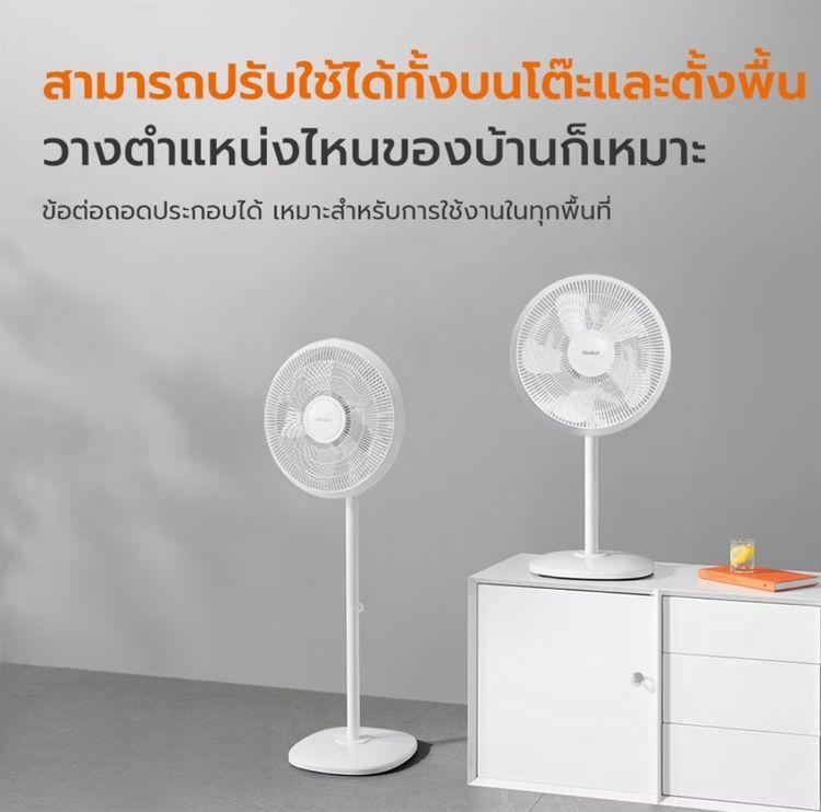 พัดลม Gaabor มินิมอล ขนาด 16 นิ้ว GFD-N400A01 รูปที่ 3
