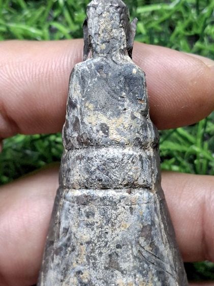 (ปิดแล้วครับ)บุเงินอยุธยาแท้ อายุหลายร้อยปี มีคราบปูนในองค์เจดีย์เกาะ พระแท้ดูง่ายไม่หักหูติดครบ น่าเก็บสะสมบูชา ( ประกันแท้ให้ครับ )  รูปที่ 4