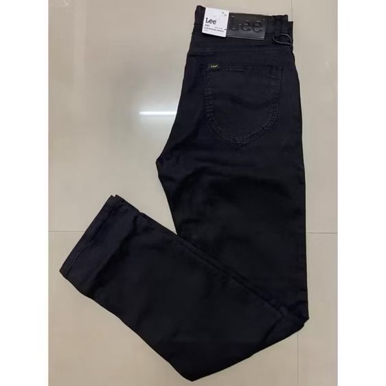 Lee รุ่น LE ZEDC01 กางเกงยีนส์ผู้ชาย ราคาป้าย 2,290 บาท ยีนส์ยืด เอวกลาง มีไซส์ 29,30,31,32,3334,36,38 ทรงเข้ารูป สีดำ ใหม่ ของแท้ ส่งฟรี รูปที่ 2