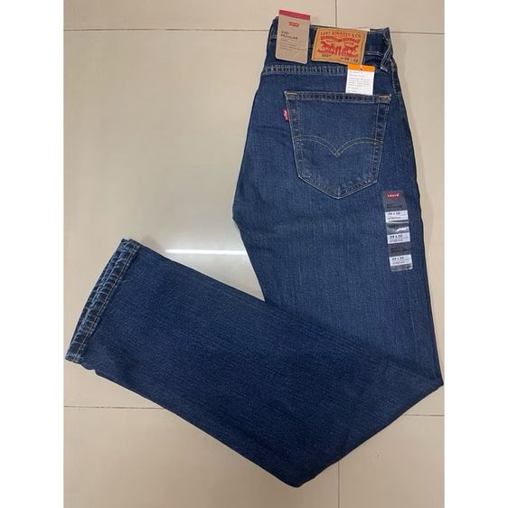 Levi's กางเกงยีนส์ผู้ชาย 505 มีไซส์ 29,30,31,32,33,34,36,38 เอวต่ำ ทรงตรง ยีนส์ยืด สียีนส์เข้มกลาง ราคาป้าย 2,290 บาท ใหม่ ของแท้ ส่งฟรี รูปที่ 2